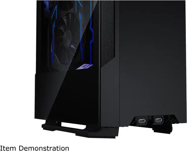 Alt view image 9 of 10 - Phanteks Evolv Shift 2 Mini-ITX case, Tempered Glass Side Panels, Aluminum Panels, D-RGB, Black