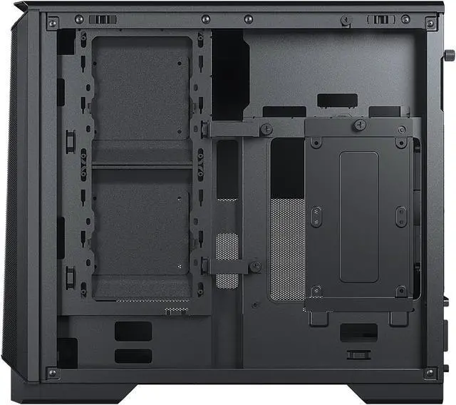 Alt view image 6 of 11 - Phanteks Eclipse P200A Performance, high airflow Ultra-fine mesh design, mini-ITX tower, 120mm black case fans