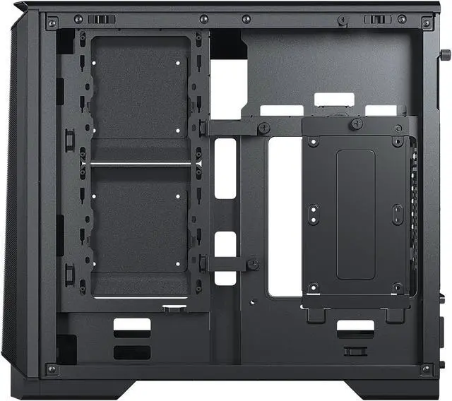 Alt view image 6 of 12 - Phanteks Eclipse P200A D-RGB, high airflow Ultra-fine mesh design, mini-ITX tower, Digital-RGB Lighting, 120mm D-RGB case fans, Tempered Glass, Black