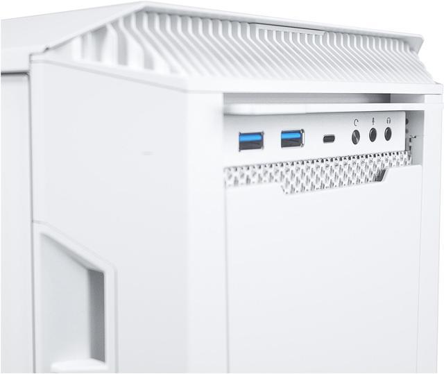 Alt view image 8 of 10 - Phanteks Eclipse P600S Hybrid Silent and Performance ATX chassis - Tempered Glass, Fabric Filter, Dual System Support, Massive Storage, PWM Hub, Sound Dampening Panels, Matte White