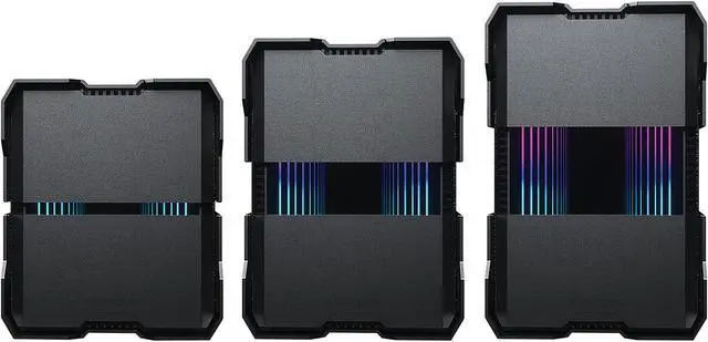 Alt view image 3 of 9 - Phanteks Evolv Shift XT PH-ES121XT_DBK01 Black Aluminum / Steel / Tempered Glass Mini-ITX Computer Case