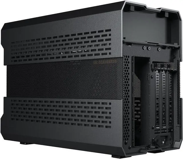 Alt view image 9 of 9 - Phanteks Evolv Shift XT PH-ES121XT_DBK01 Black Aluminum / Steel / Tempered Glass Mini-ITX Computer Case