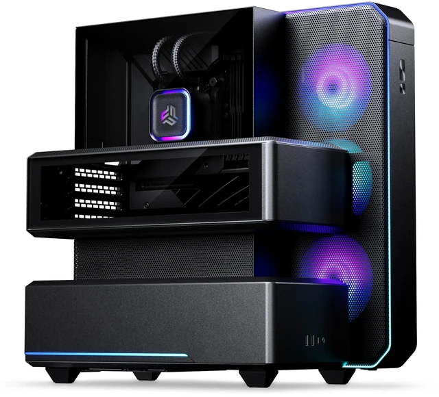 Main image of Phanteks EX5 PLUS, ATX Multi-Chamber PC Case, 360 AIO Included, ARGB LED
