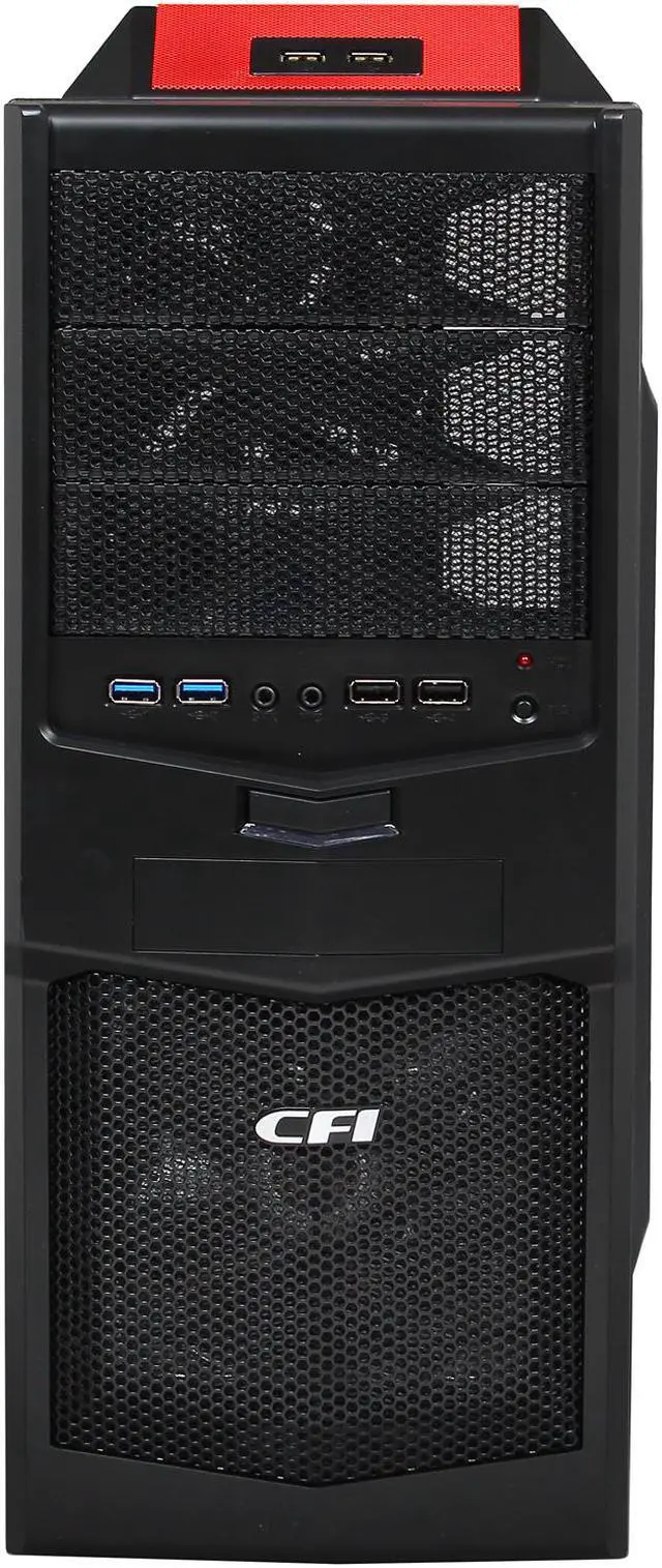 Alt view image 2 of 10 - CFI Prime 211 CFI-A4896 Black ATX Mid Tower Computer Case