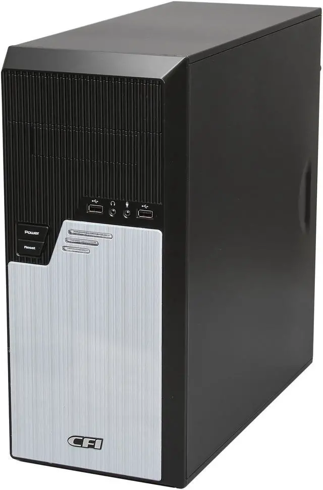 Alt view image 3 of 9 - CFI Prime 101 CFI-A3089 Black ATX Mid Tower Computer Case