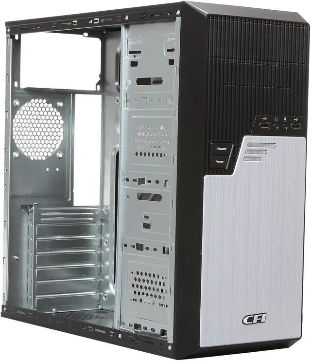 Alt view image 7 of 9 - CFI Prime 101 CFI-A3089 Black ATX Mid Tower Computer Case