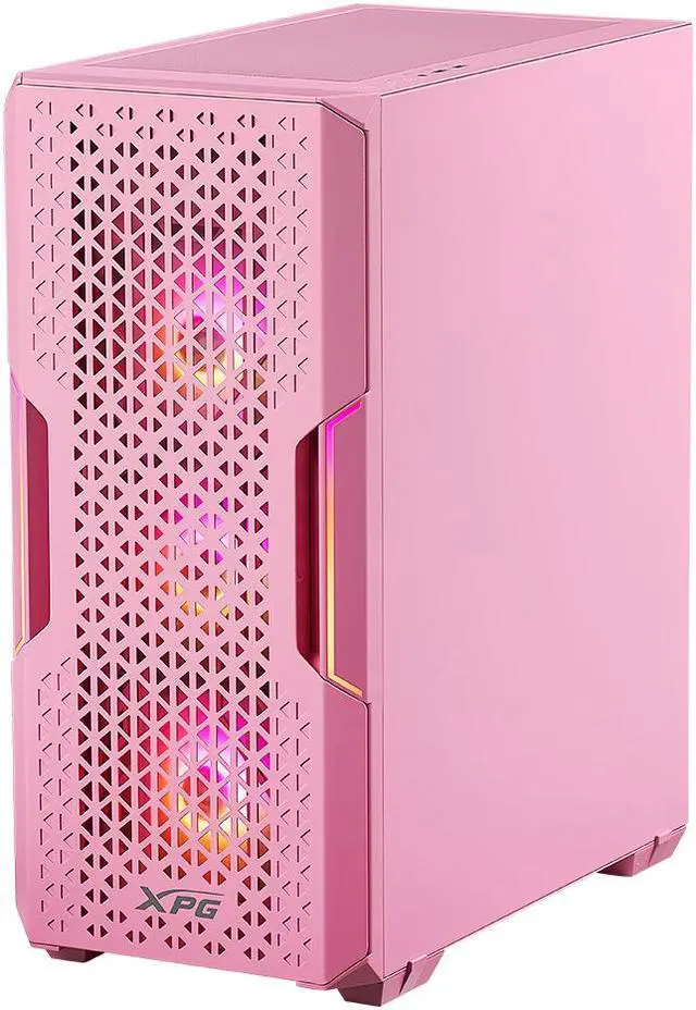 Alt view image 5 of 7 - XPG Starker Air STARKERAIR-PKCUS Pink ATX Mid Tower Computer Case (STARKERAIR-PKCUS)