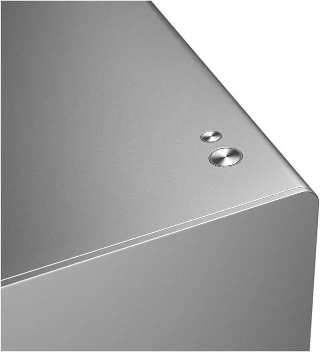 Alt view image 11 of 17 - Metallic Gear Neo Series MG-NE510_SR01 Silver Sandblasted Aluminum, Steel Chassis, Tempered Glass ATX Mid Tower Computer Case