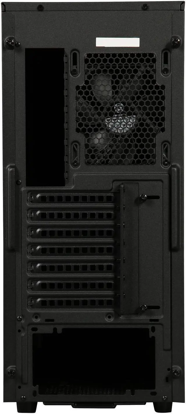 Alt view image 9 of 10 - Apexgaming Hermes S1 Black Steel / Plastic ATX Mid Tower Computer Case