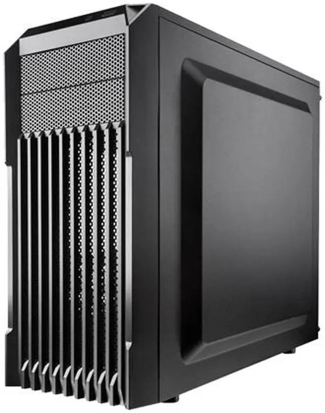 Alt view image 4 of 12 - APEX A1 Black Steel ATX Mid Tower Computer Case