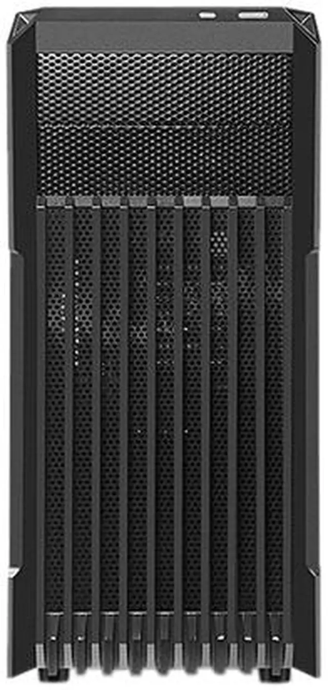 Alt view image 3 of 12 - APEX A1 Black Steel ATX Mid Tower Computer Case