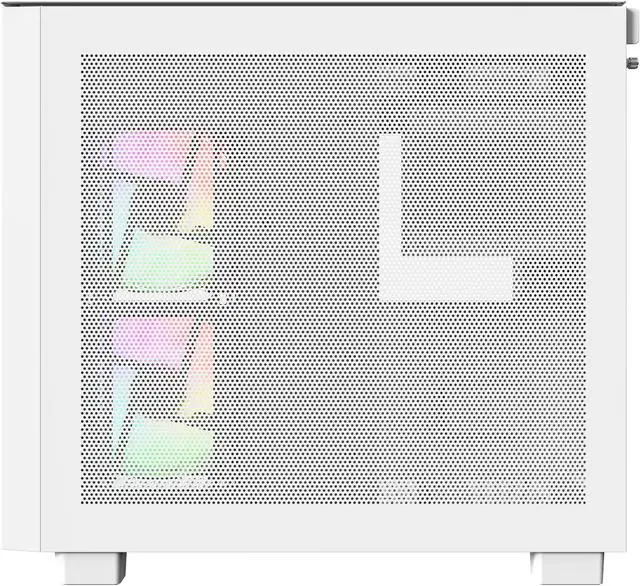 Alt view image 5 of 11 - MONTECH KING 65 PRO ATX Mid Tower Gaming PC Case, Dual Chamber, High Airflow Mesh Panels, Supports RTX 40 Series, 3 Pre-Installed ARGB Fans, Tool-Free Access - White