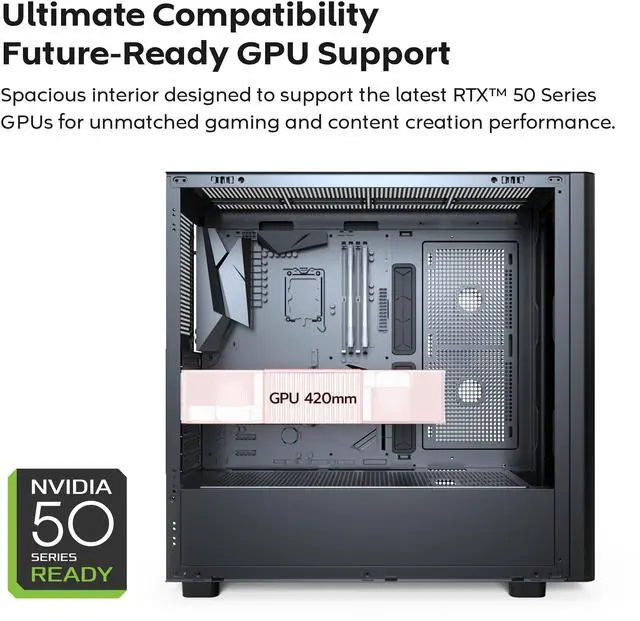 Alt view image 5 of 7 - MONTECH XR Wood,Genuine Black Walnut Front, ATX Mid-Tower PC Gaming Case, Glass Side Panel, 4 x 120mm GF120 ARGB PWM Fans Pre-Installed , White