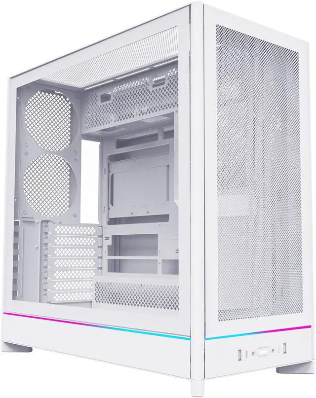 Main image of MONTECH HS01, ATX Mid-Tower PC Case, Gaming PC, High-Airflow, Reversible Layout, Mesh Front Panel, Sink-in Design, Toolless Panels, White