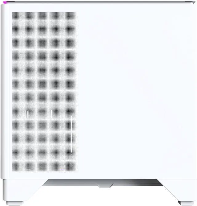 Alt view image 7 of 8 - MONTECH KING 45 PRO ATX PC Case, Curved Panoramic Glass, Chimney Airflow, 360mm Radiator Support, Compact Build for High-Performance Systems, 6 ARGB PWM Fan Pre-Installed with Fan Hub, White