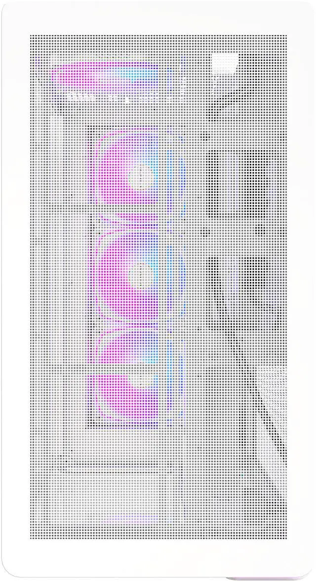 Alt view image 8 of 8 - MONTECH KING 45 PRO ATX PC Case, Curved Panoramic Glass, Chimney Airflow, 360mm Radiator Support, Compact Build for High-Performance Systems, 6 ARGB PWM Fan Pre-Installed with Fan Hub, White