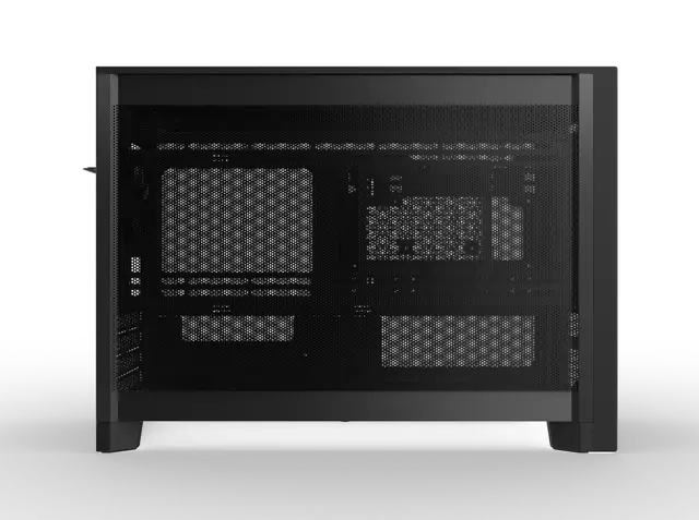 Alt view image 14 of 20 - MONTECH TEN 22.7L Micro ATX PC Case, High Airflow Modular Mesh Chassis for Air, Liquid, or SFF Builds, 360mm Radiator Support, Includes Rear Fan, Black (TENB)