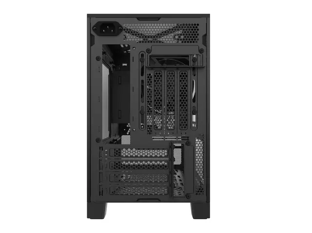 Alt view image 20 of 20 - MONTECH TEN 22.7L Micro ATX PC Case, High Airflow Modular Mesh Chassis for Air, Liquid, or SFF Builds, 360mm Radiator Support, Includes Rear Fan, Black (TENB)