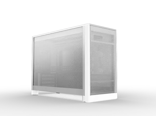 Alt view image 10 of 20 - MONTECH TEN 22.7L Micro ATX PC Case, High Airflow Modular Mesh Chassis for Air, Liquid, or SFF Builds, 360mm Radiator Support, Includes Rear Fan, White (TENW)