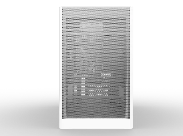 Alt view image 15 of 20 - MONTECH TEN 22.7L Micro ATX PC Case, High Airflow Modular Mesh Chassis for Air, Liquid, or SFF Builds, 360mm Radiator Support, Includes Rear Fan, White (TENW)