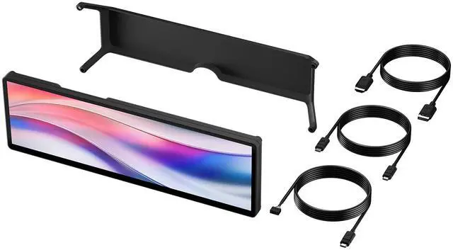 Alt view image 3 of 3 - CORSAIR XENEON EDGE 14.5" LCD Touchscreen - 14.5" display - 2560x720 resolution - USB-C DP-Alt Mode - Internal and external mounting - 5-point multi-touch touchscreen - iCUE and Windows support