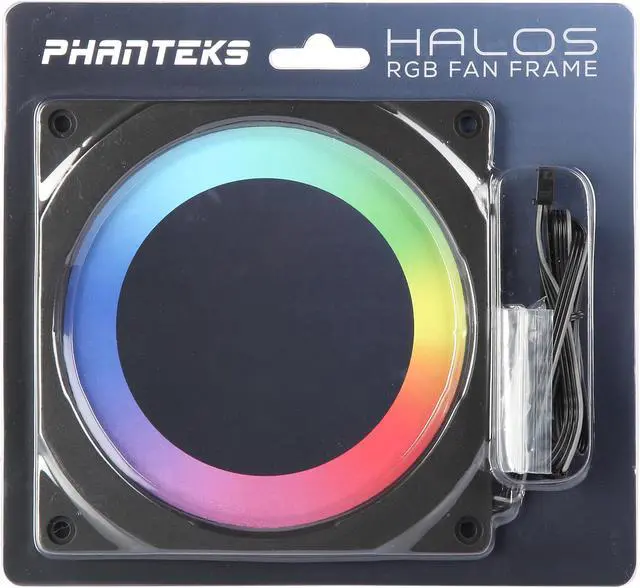 Alt view image 4 of 4 - Phanteks PH-FF140RGBP Halos RGB Fan Frame – High density LEDs, RGB, 140mm fan mounting