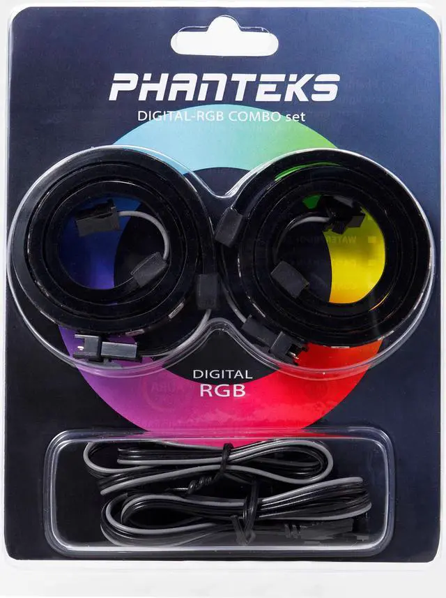 Alt view image 4 of 6 - Phanteks PH-DRGBLED_CMBO_01 Digital RGB LED Combo Kit