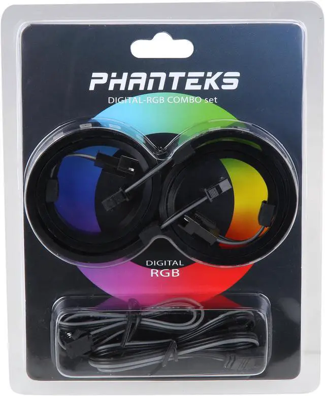 Alt view image 6 of 6 - Phanteks PH-DRGBLED_CMBO_01 Digital RGB LED Combo Kit