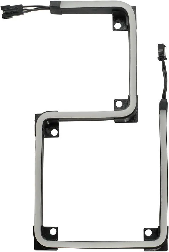 Alt view image 6 of 17 - Phanteks NEON Digital-RGB LED Strip Combo Set - 2x 400mm Smooth Lighting Strip, Full Color Range, Flexible Mounting, PH-NELEDKT_CMBO