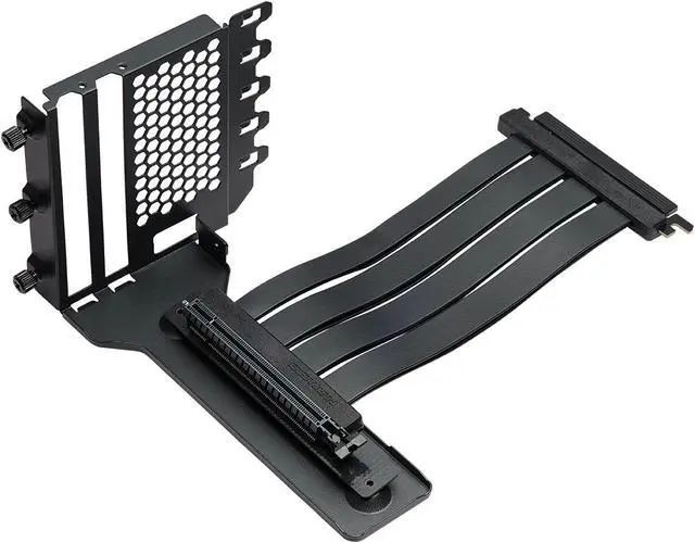 Main image of Phanteks Gen4 Vertical GPU Bracket, 220mm Flat Line PCI-E Gen4 x16 Riser Cable Kit