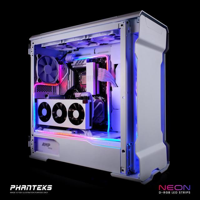 Alt view image 3 of 5 - Phanteks NEON Digital-RGB LED Strip M5, white – 1x 550mm Smooth lighting strip, full-color range, flexible mounting