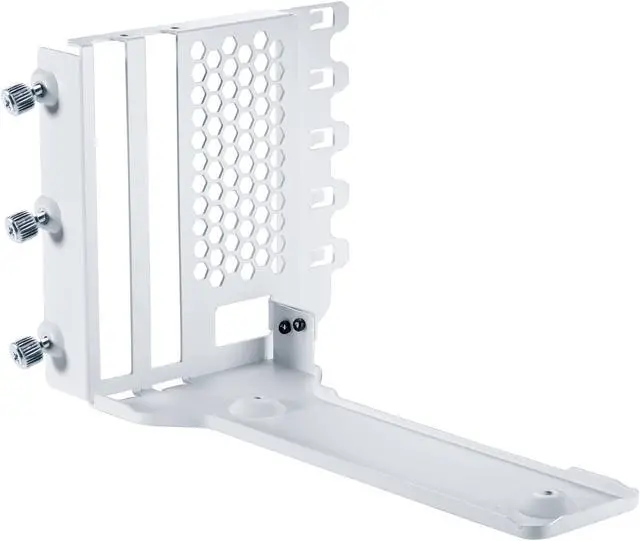 Alt view image 3 of 5 - Phanteks Gen4 Vertical GPU Bracket, 220mm Flat Line PCI-E Gen4 x16 Riser Cable Kit, White