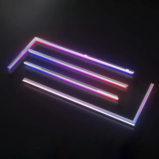 Main image of Phanteks NV7 Premium DRGB Kit, 4x D/A-RGB LED modules for NV7 outer frame, White