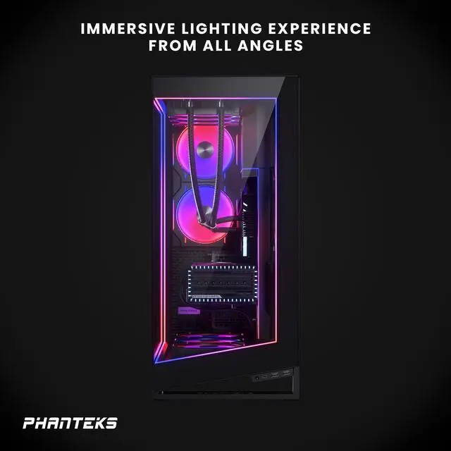 Alt view image 4 of 4 - Phanteks NV9 Premium DRGB Kit, 4x D/A-RGB LED modules for NV9 outer frame, Black