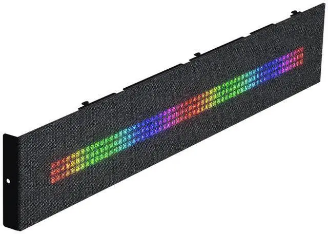 Main image of Phanteks Matrix-600 Screen Upgrade Kit, for XT View and G400A, 600 LED Display, Fabric Panel, Charcoal Black