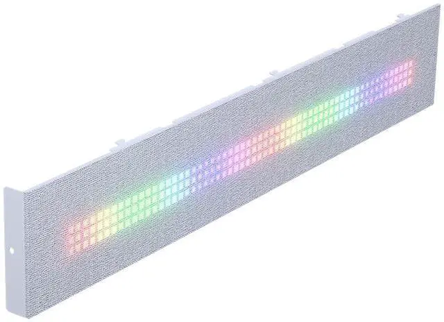 Main image of Phanteks Matrix-600 Screen Upgrade Kit, for XT View and G400A, 600 LED Display, Fabric Panel, Grey White