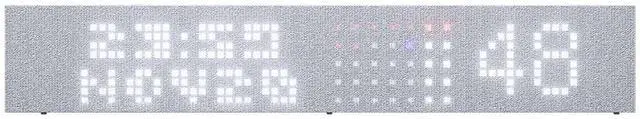Alt view image 5 of 10 - Phanteks Matrix-600 Screen Upgrade Kit, for XT View and G400A, 600 LED Display, Fabric Panel, Grey White