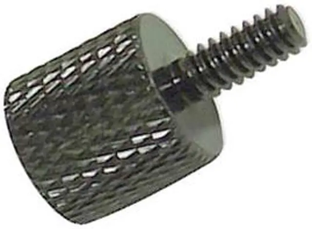 Main image of Link Depot SCW-10-BK 10 Pack of Black Anodized Thumbscrews