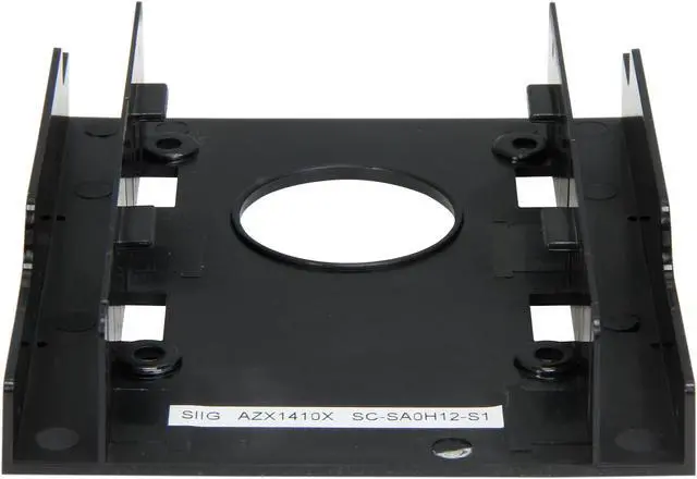 Alt view image 4 of 5 - SIIG SC-SA0H12-S1 3.5" to Dual 2.5" Drive Bay Adapter