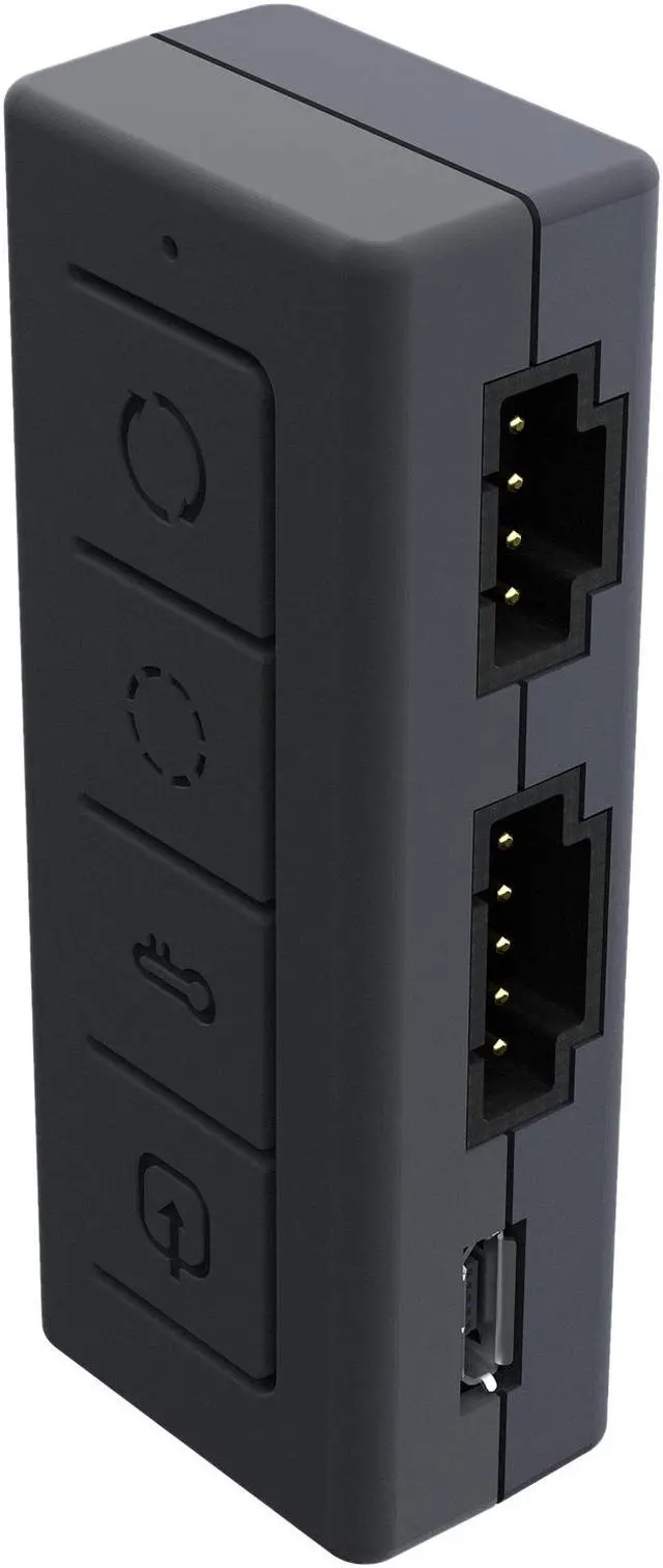 Alt view image 6 of 7 - Cooler Master ARGB Small LED Small Controller for Fans and Coolers 6 preset Modes Thermal Detection Mode