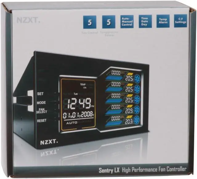 Alt view image 9 of 9 - Sentry LX Aluminum dual bay fan controller