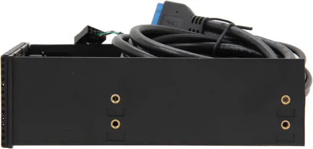 Alt view image 3 of 5 - NZXT APERTURE M All-in-one 5.25 Bay Multi-Media Mesh Style Card Reader  w. Dual USB 3.0