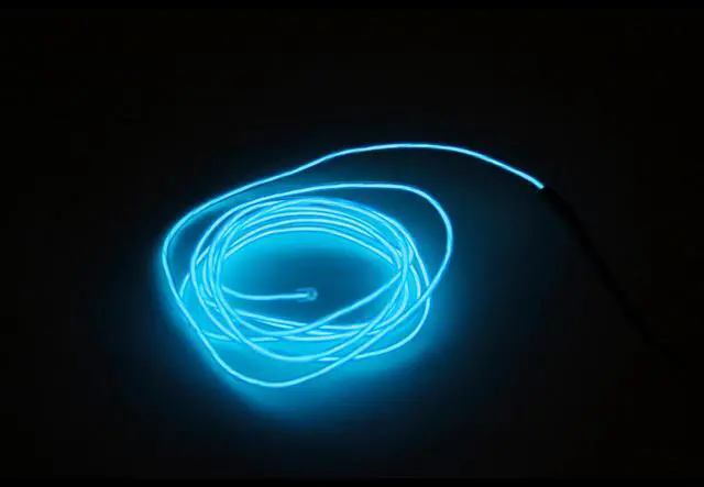 Main image of LOGISYS Computer EL06BL 6 FEET BLUE EL WIRE DIY KIT