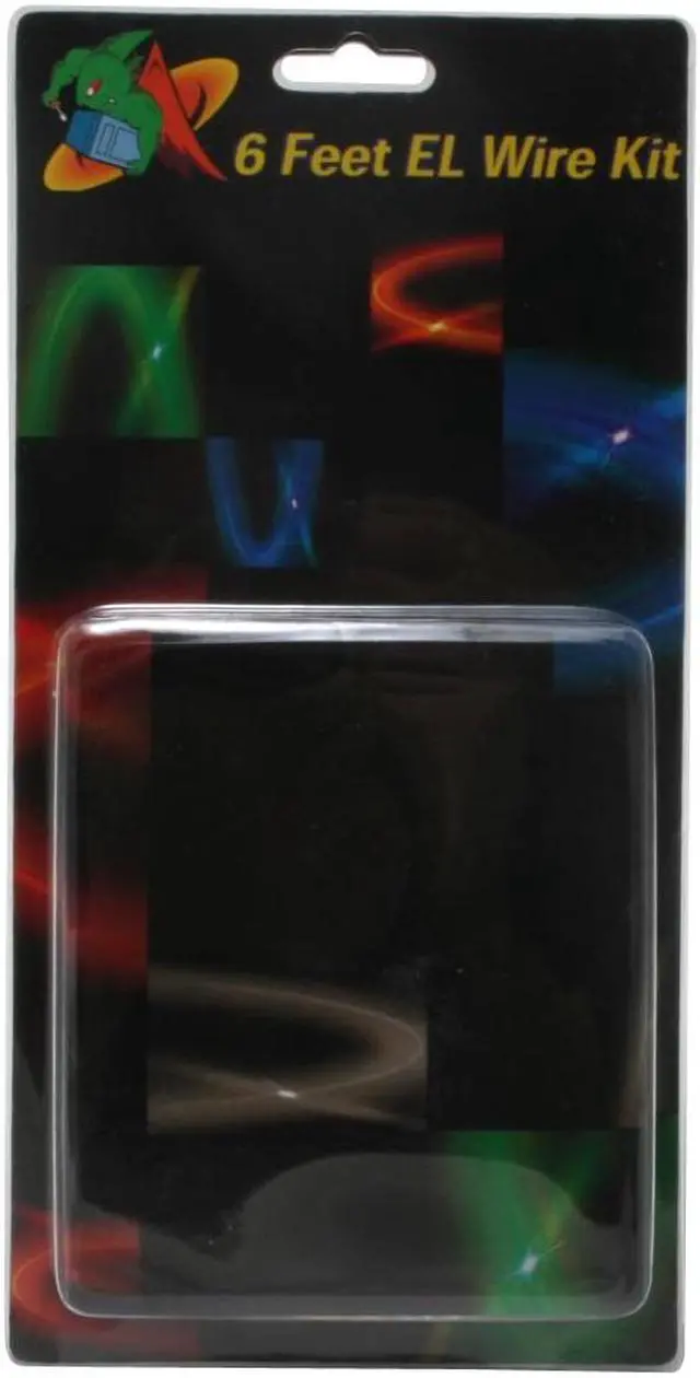 Alt view image 3 of 3 - LOGISYS Computer EL06BL 6 FEET BLUE EL WIRE DIY KIT