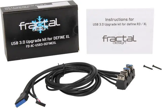 Alt view image 3 of 3 - Fractal Design FD-AC-USB3-DEFINEXL USB 3.0 Upgrade Kit for Fractal Design Define XL Case