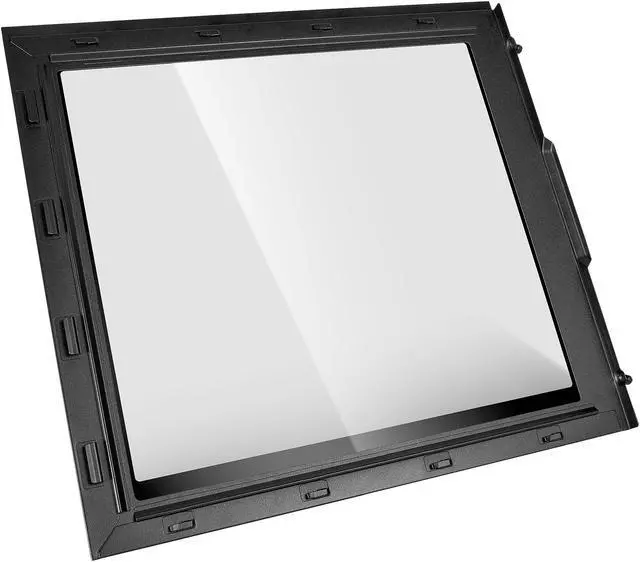 Alt view image 2 of 5 - Fractal Design Tempered Glass Panel Upgrade for Define S, R4 Series and Compatible Cases - TG with Black Frame