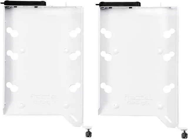 Alt view image 2 of 3 - Fractal Design HDD Drive Tray Kit (2 pack) - Type-A for Define R6 and Compatible Cases - White