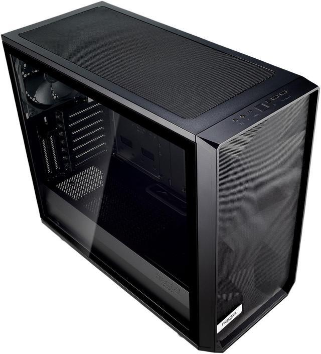 Alt view image 11 of 12 - Fractal Design Tempered Glass Panel Upgrade for Define R6/S2 and Meshify S2 series Cases - Dark Tinted TG with Black Frame