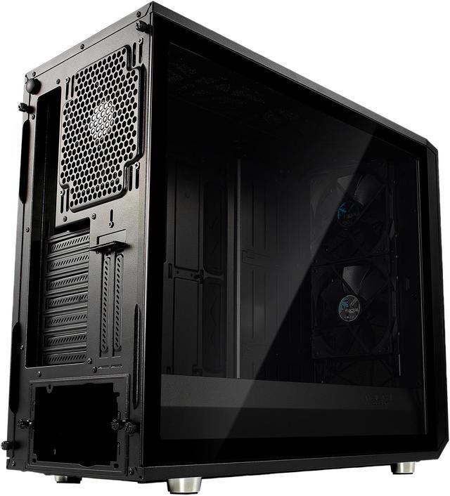 Alt view image 12 of 12 - Fractal Design Tempered Glass Panel Upgrade for Define R6/S2 and Meshify S2 series Cases - Dark Tinted TG with Black Frame