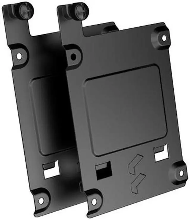 Alt view image 2 of 3 - Fractal Design FD-A-BRKT-001 SSD Bracket Kit - Type-B for Define 7 Series and Compatible Fractal Design Cases - Black (2-pack)